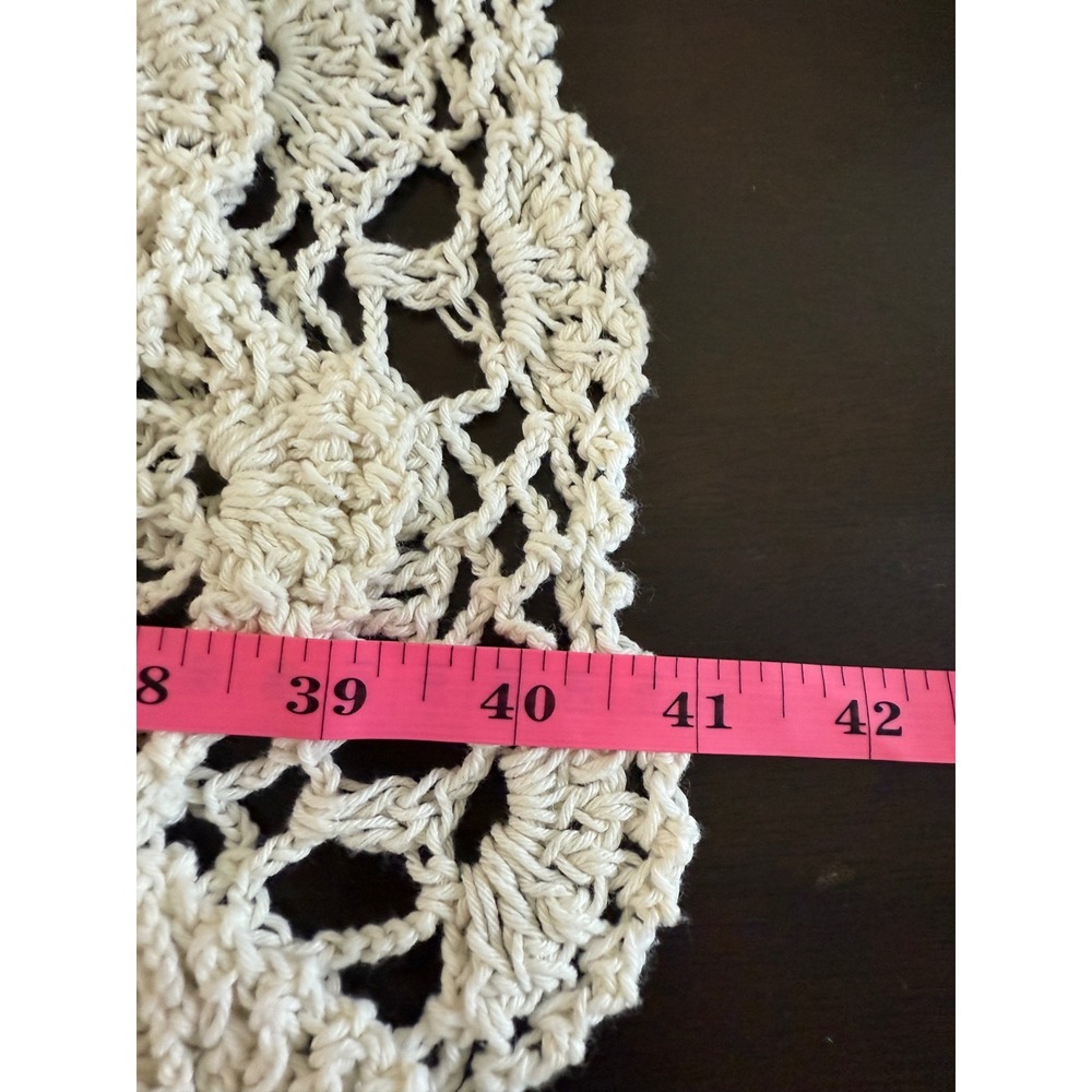 Crochet‎ Knit Dress Women's Small/Medium Sleeveless Backless Cover Up Stretch - Picture 5 of 6